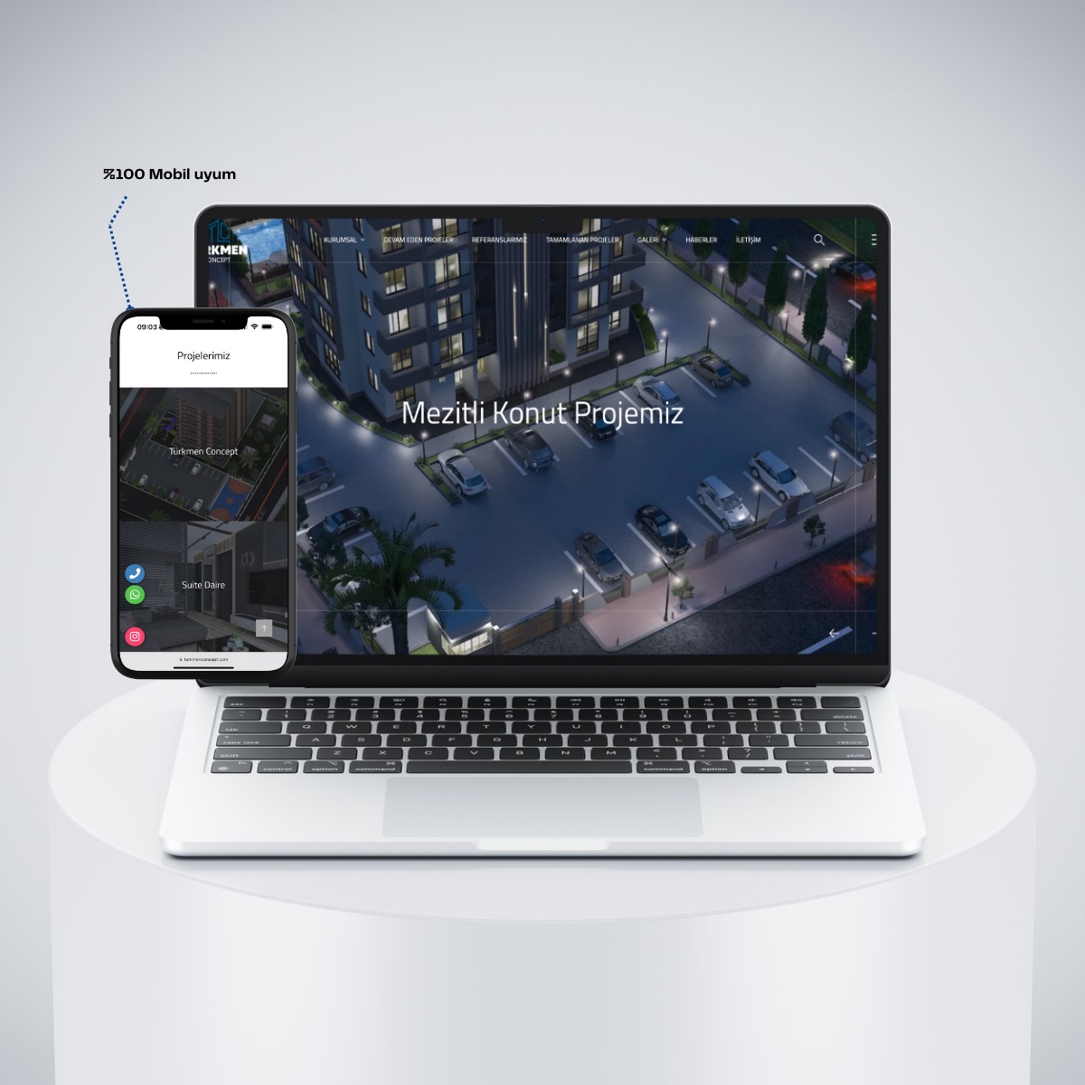 İnşaat hafriyat web site deniz media group