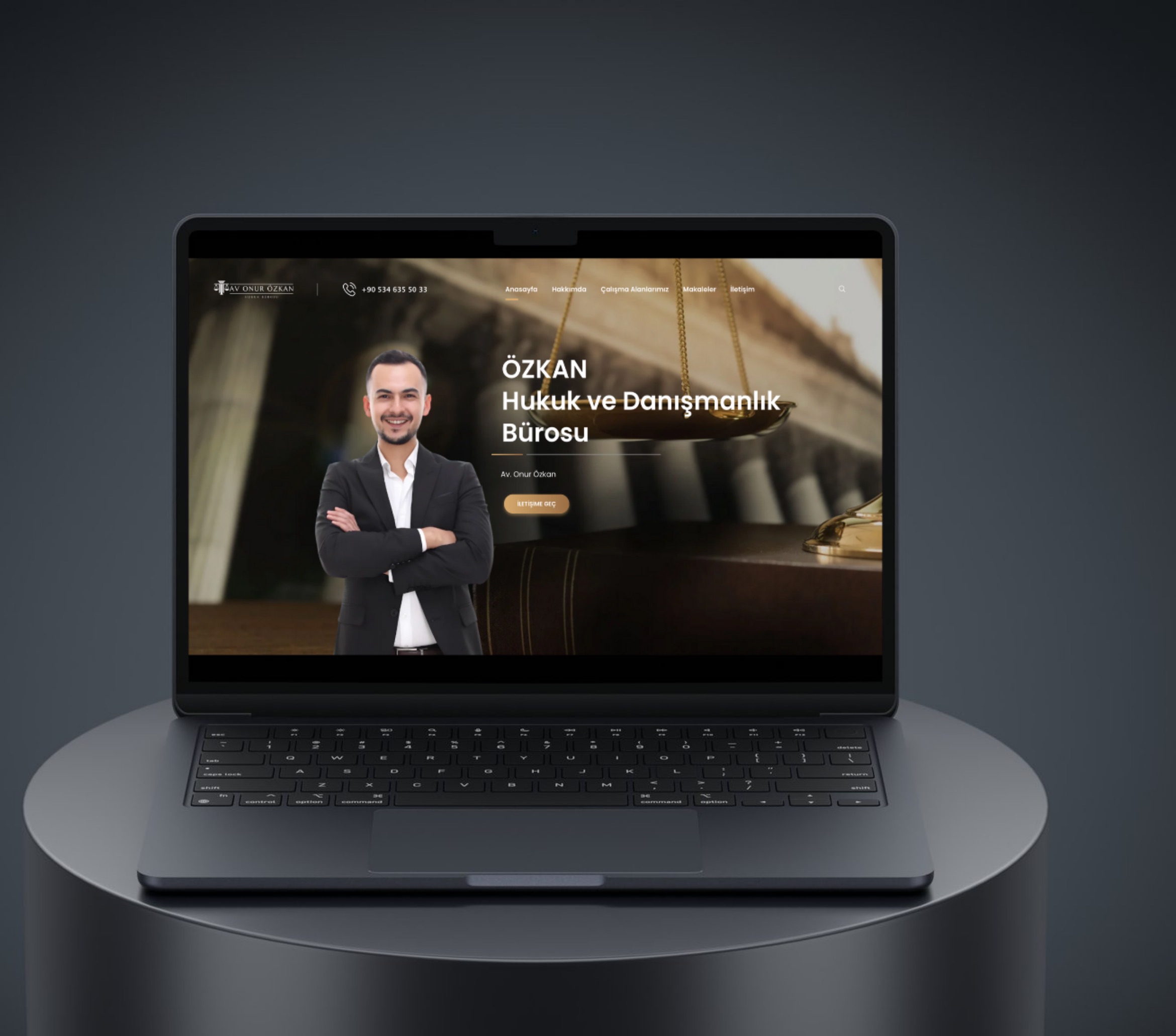 Mersin özkan hukuk bürosu web site deniz media