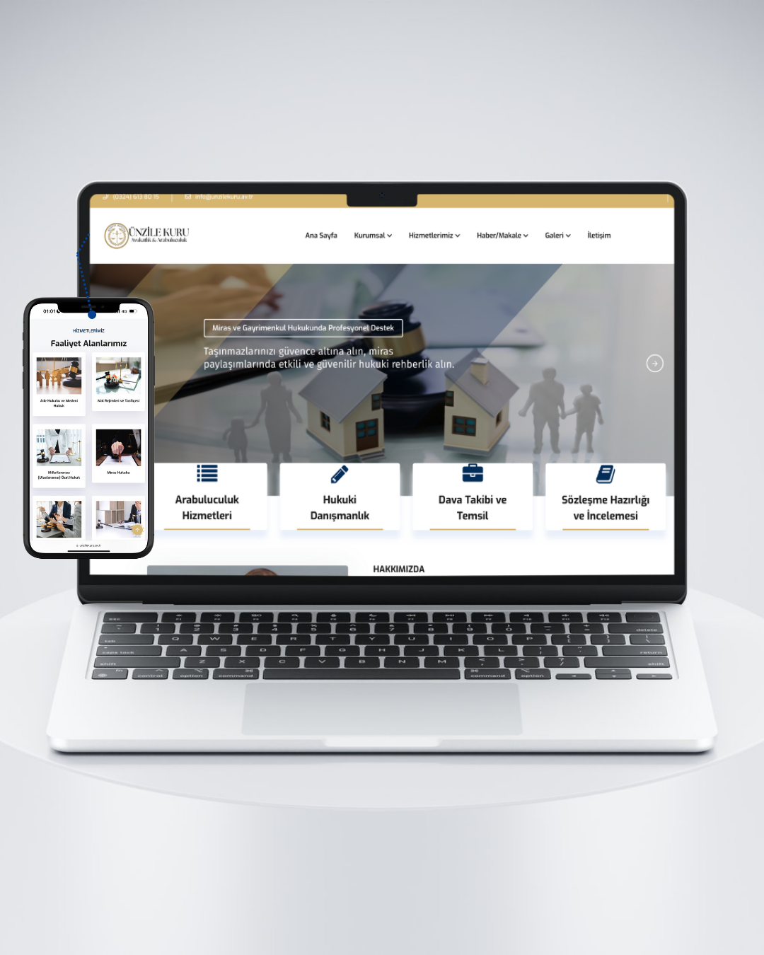 Avukat web sitesi tarsus web tasarım