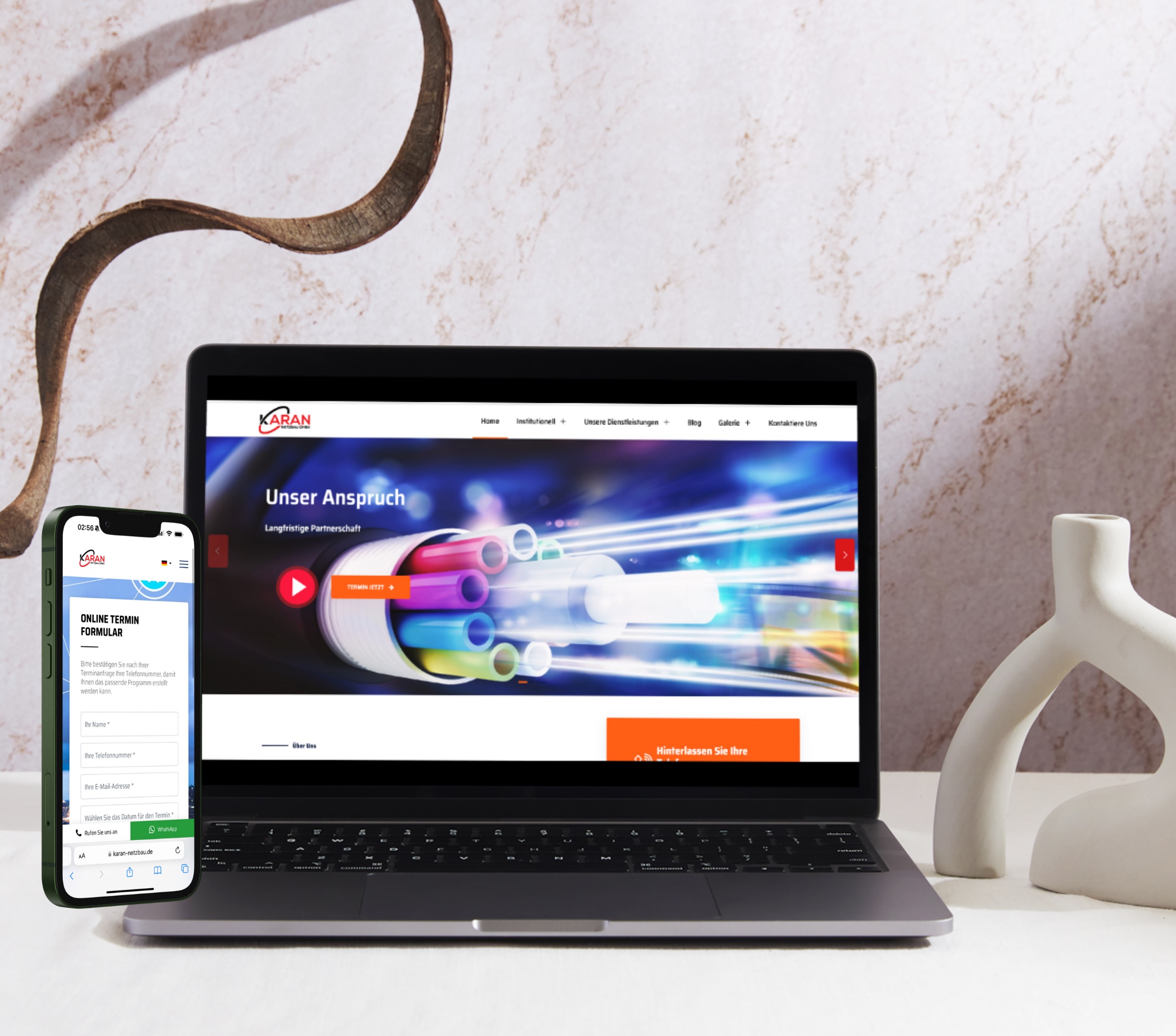 Almanca dilinde web tarsus web tasarim